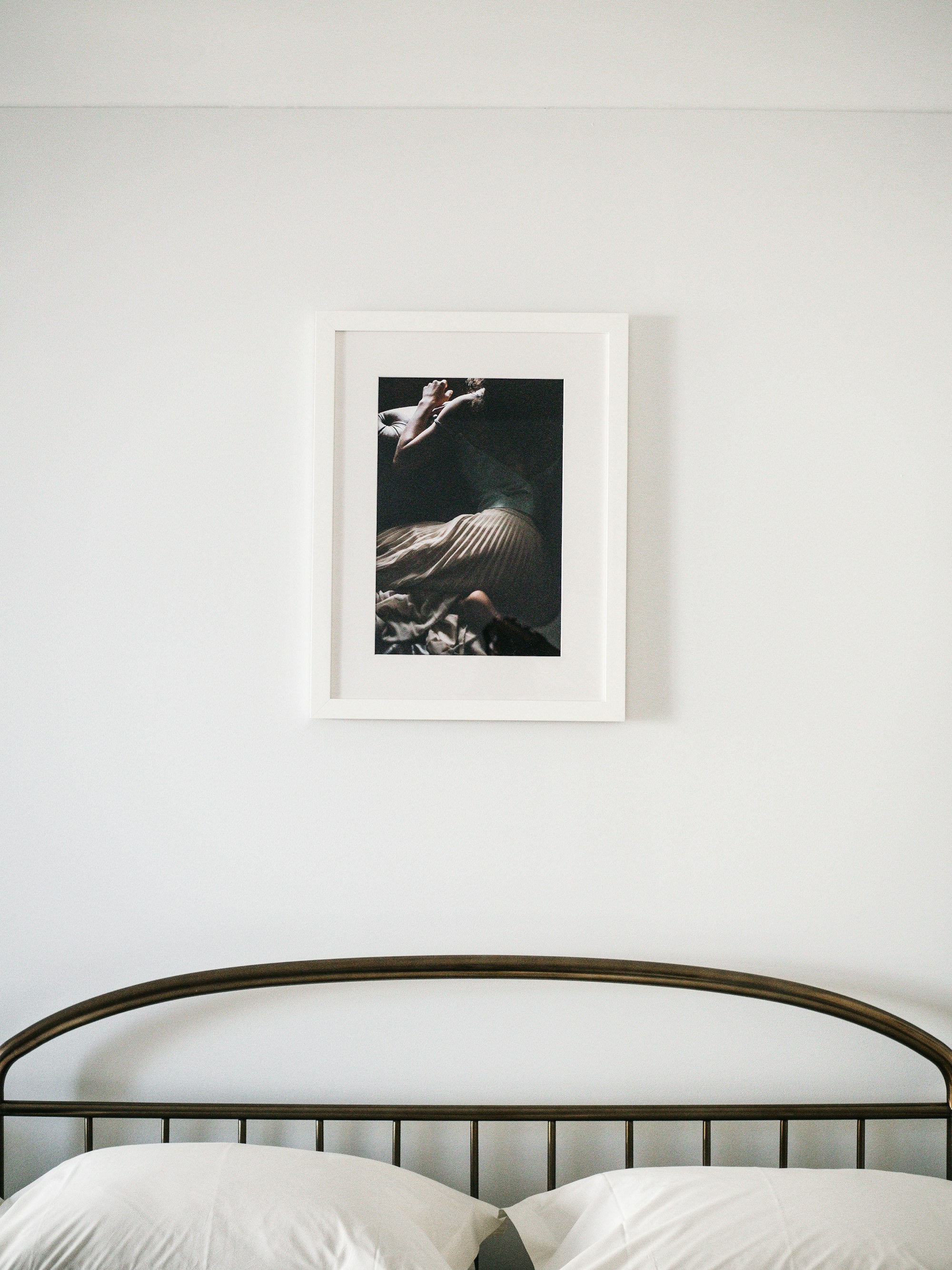 Wandkunst in einem eingerichteten Raum